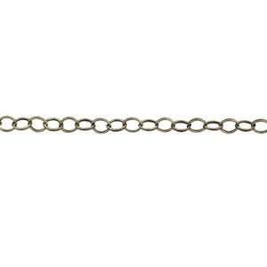  Antique Goldtone Diamond Pattern Chain   Beading & Chains 