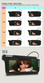 L0313 Eonon In Car Black 2x12.2LCD Sunvisor Monitor + 1to6 Video 