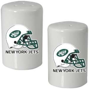  New York Jets Ceramic Salt & Pepper Shaker Set Sports 