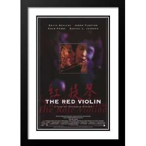  The Red Violin 20x26 Framed and Double Matted Movie Poster 