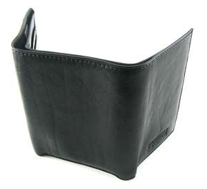 Kenneth Cole Reaction Fenway Black Trifold Wallet  