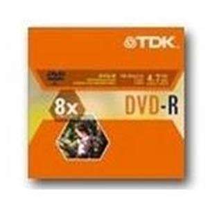  TDK Systems 100PK DVD R 4.7GB 8X WHT THERM HUB PRINTABLE 