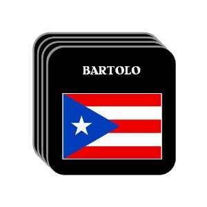  Puerto Rico   BARTOLO Set of 4 Mini Mousepad Coasters 