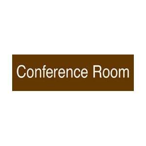 EN6 to 10BN   Engraved, Conference Room, 3 X 10 Brown, 2 Ply Plastic 