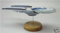 USS Defiant NCC 1764 A Star Trek Spacecraft Wood Model  
