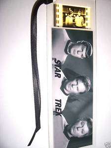 STAR TREK Original Movie Memorabilia Film Cell Bookmark  