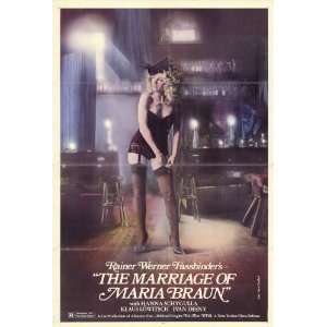  Marriage of Maria Braun Movie Poster (27 x 40 Inches 
