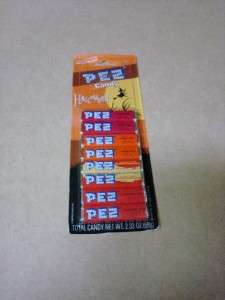 Pez Candy Refill Four Flavors USA Edition Halloween 8 Refills 2010 