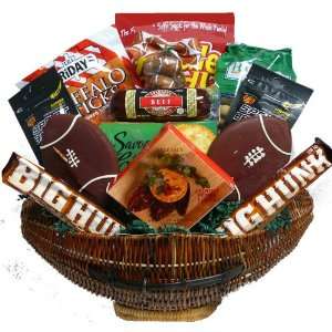  Football Fanatic Snack and Game Time Goodies Gift Basket 
