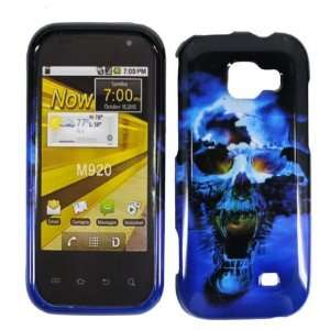  Ice Cold Blue Flame Skull Snap on Hard Skin Shell 