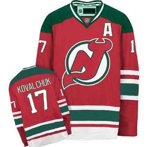  NHL Gear   Ilya Kovalchuk #17 New Jersey Devils Third Red 
