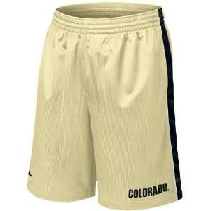   Colorado Buffaloes Gold Layup Basketball Shorts