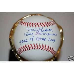  Tony Kubek Autographed Baseball