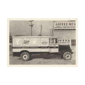  Kuhner Packing Company Truck #2 12x18 Giclee on canvas 