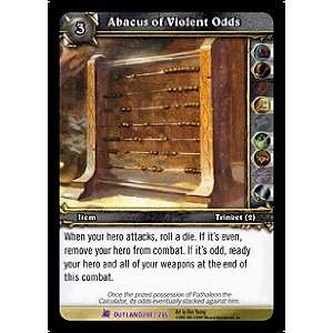   Abacus of Violent Odds   Fires of Outland   Epic [Toy] Toys & Games