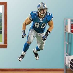 Kyle Vanden Bosch Detroit Lions NFL Fathead REAL.BIG Wall Graphics 
