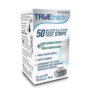 TrueTrack Test Strips 50ct   Nipro (formerly Home Diagnostics) A3H01 