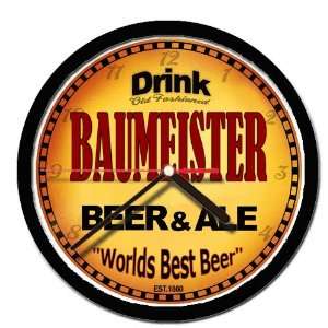  BAUMEISTER beer and ale cerveza wall clock Everything 