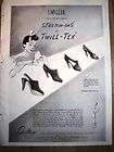 1939 Vintage I. Miller Shoes Lastex Ad