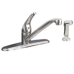  Bayview Single Lever Kitchen Faucet with Spray   Chrome 