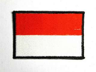 POLAND EMBLEM BADGE FLAG IRON ON PATCH EMBROIDERED I042  