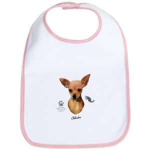  Baby Bib Petal Pink Chihuahua from Toy Group and Mexico 