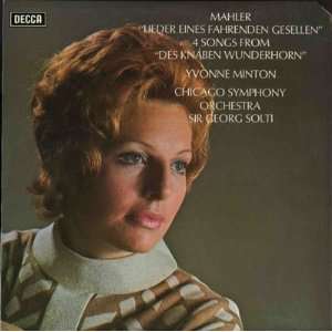   Songs From Des Knaben Wunderhorn Mahler / Yvonne Minton Music