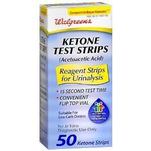   Ketone Test Strips, 50 ea Health & Personal 