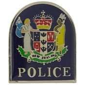 NEW ZEALAND Police Mini Badge Pin  
