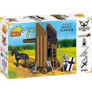   Teutonic Siege Tower 100 Piece Building Block Set Toys & Games