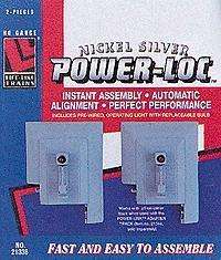 Life Like #21338   Power Loc(tm) Track, Nickel Silver  