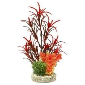    Top Quality Gravel Base Plant   Sea Grass Bouquet Red