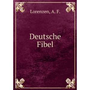 Deutsche Fibel A. F. Lorenzen Books