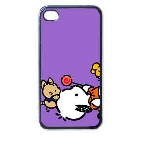  Pochacco 4/4s Seamless Case (Black) Cell Phones 
