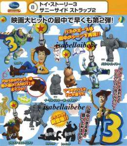 Takara Tomy Toy Story 3 Phone Strap Gashapon set of 6  