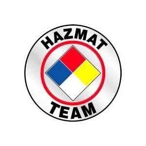 Labels HAZMAT TEAM 2 1/4 Reflective Sheet