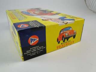   Motorized Volkswagen Beetle Car Toy Model Kit 1960s Retro Old  