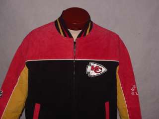 Kansas City Chiefs Official NFL Leather Jacket NEW $499  