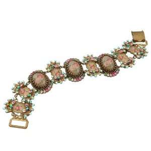  Unique and Outstanding Michal Negrin Bracelet with Three 