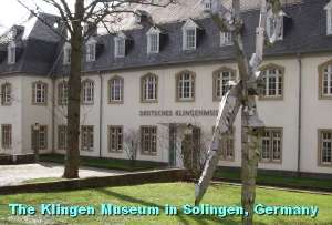 The Deutsches Klingenmuseum (Blade Museum) is a must see for those 