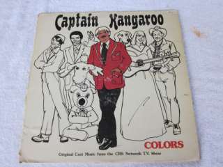 Rare Captain Kangaroo Record Album LP COLORS  
