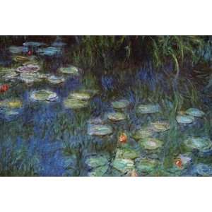   By Buyenlarge Water Lillies 12x18 Giclee on canvas