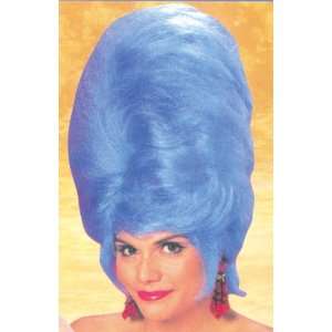  Beehive Wig Blue