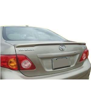  09 10 Toyota Corolla Lip Spoiler   Factory Style   Painted 