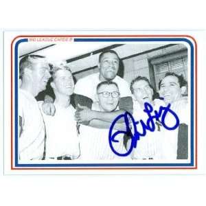  Phil Linz Autographed (New York Yankees) Big League Cards 