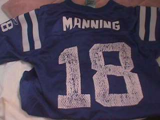 Peyton Manning Indianapolis Colts jersey youth medium  