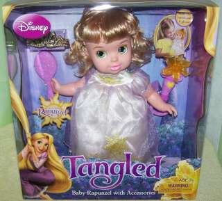 Disney Tangled *Baby Rapunzel* 12 Doll + accessories  