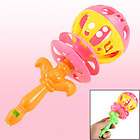 baby multicolor shakers rattle stick jingle hand shaking bell toy