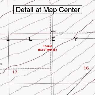   Quadrangle Map   Tooele, Utah (Folded/Waterproof)