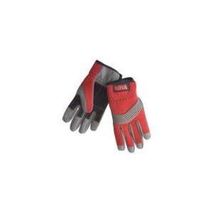  NRA Specialty Mechanics Grey & Red Gloves N55242   NRA 